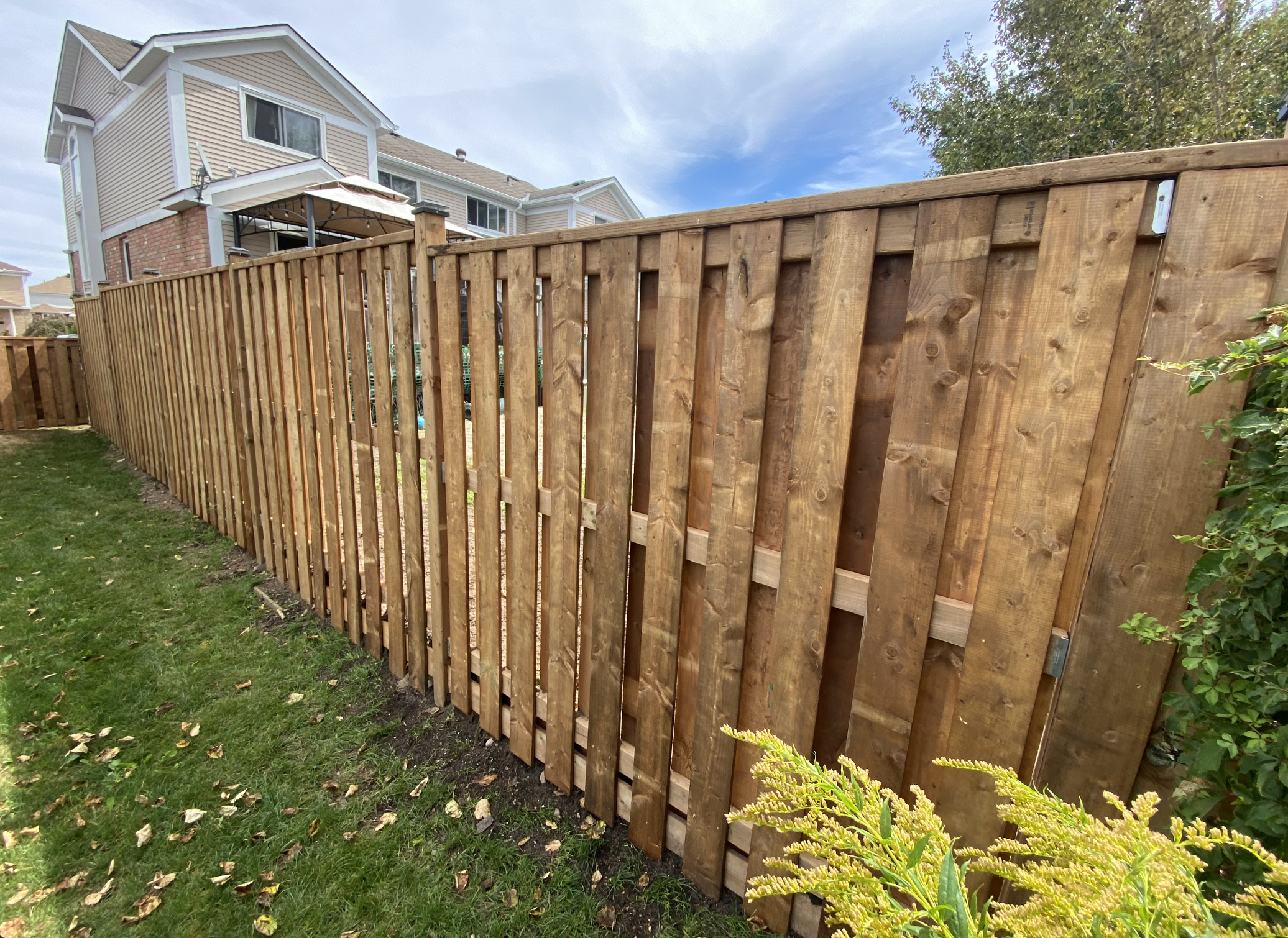 North Bay fence built with deep-set posts, reinforced footings, and durable structural framing for long-term stability